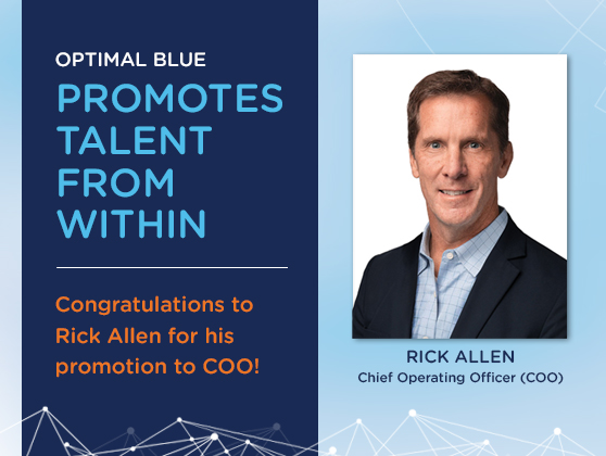 Optimal Blue Announces Promotion of Rick Allen to Chief Operating Officer